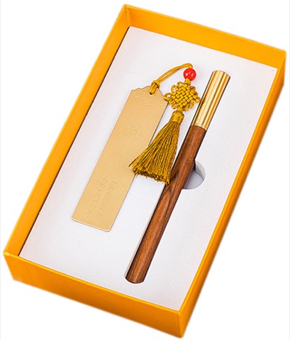 Classic bookmark + sign pen